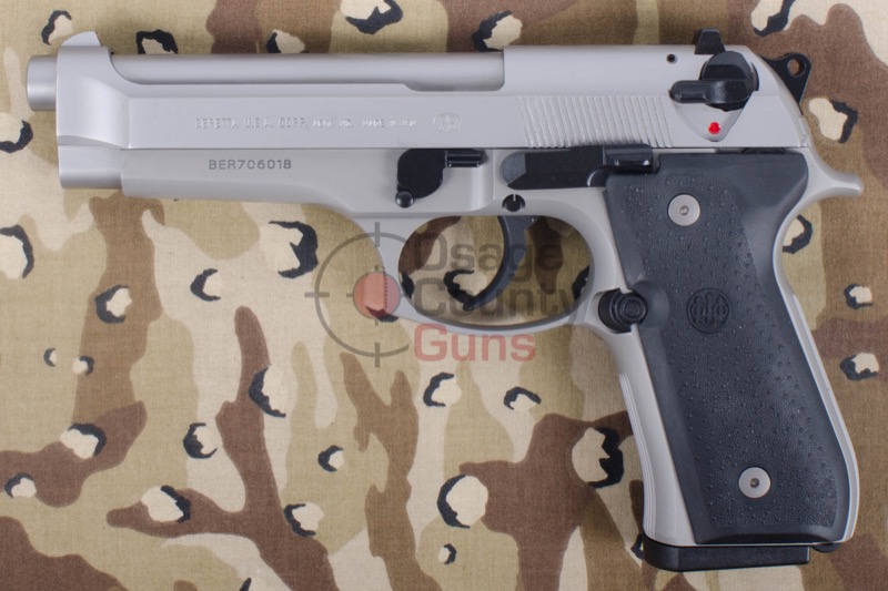 Beretta 92FS Inox 4.9" 9mm - 15rd