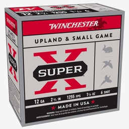 [XU12H6] Winchester 12GA, 2-3/4", #6 shot, 1 1/8 Heavy Game, 25rds