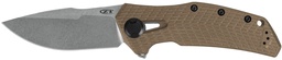 [0308-ZT] ZT Model 0308 FDE Manual Folder - CPM 20CV - 3.75" - Drop Point