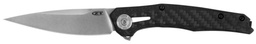 [0707] ZT Model 0707 Manual Folder Carbon Fiber/Titanium - 3.5" - Drop Point