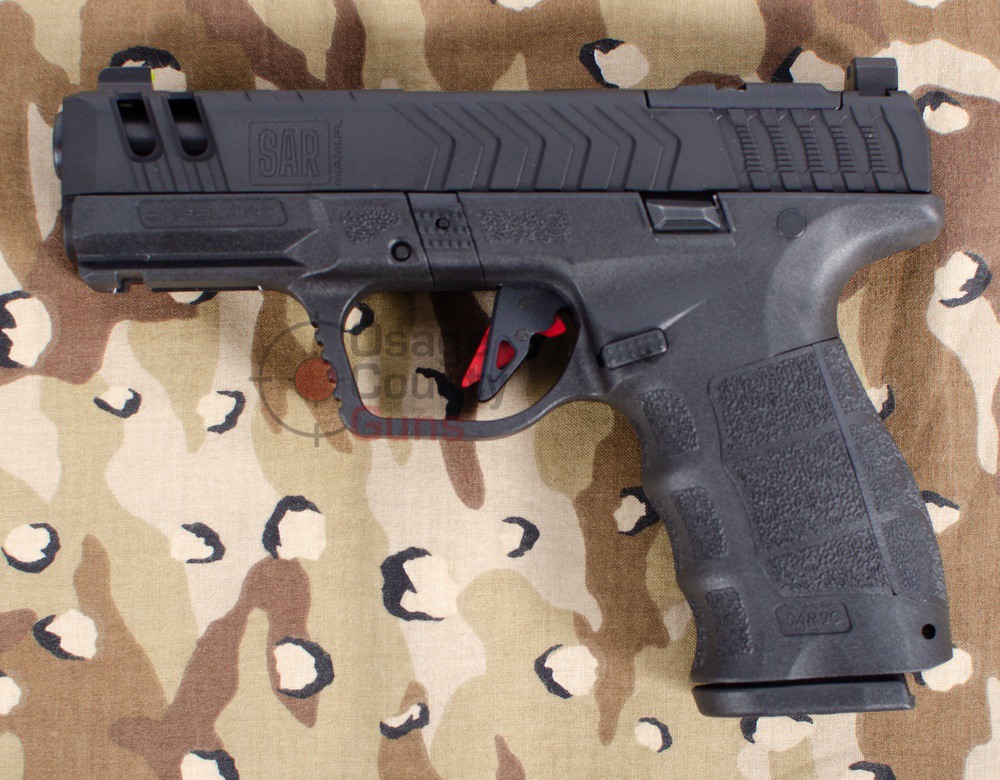 SAR USA SAR9 Compact GEN3 Black, 9mm, 4" BBL, 2x15 Rds