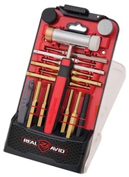 [AVHPS-B] Real Avid Accu-Punch Hammer with Brass & Steel Pin Punches