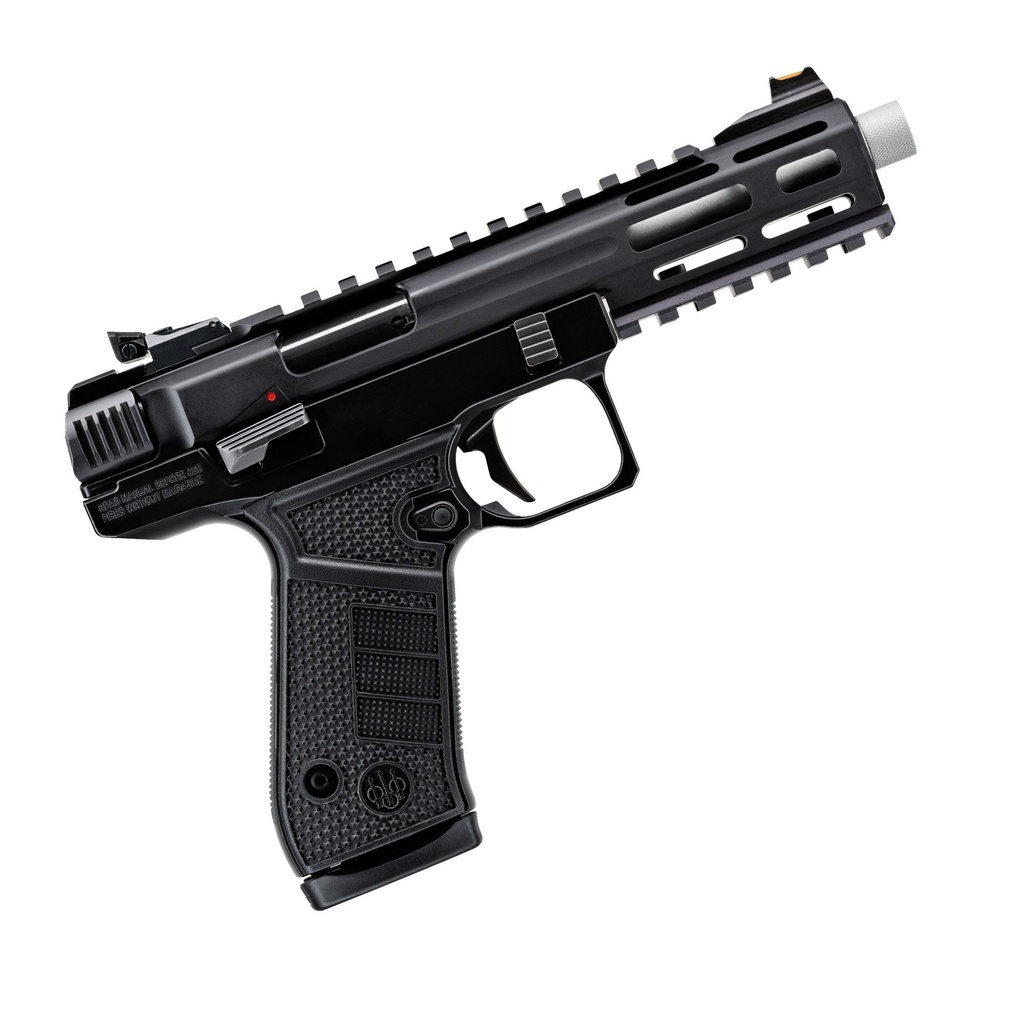Beretta B22 Jaguar Tac Metal w/ Threaded Barrel , .22LR, 5.25, Black, 15rd