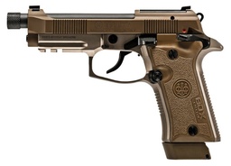 [J80XTD15] Beretta 80X Cheetah Tactical Desert w/ Threaded Barrel, .380 ACP, 15rd, FDE, 4.4in, 2 mag(s)