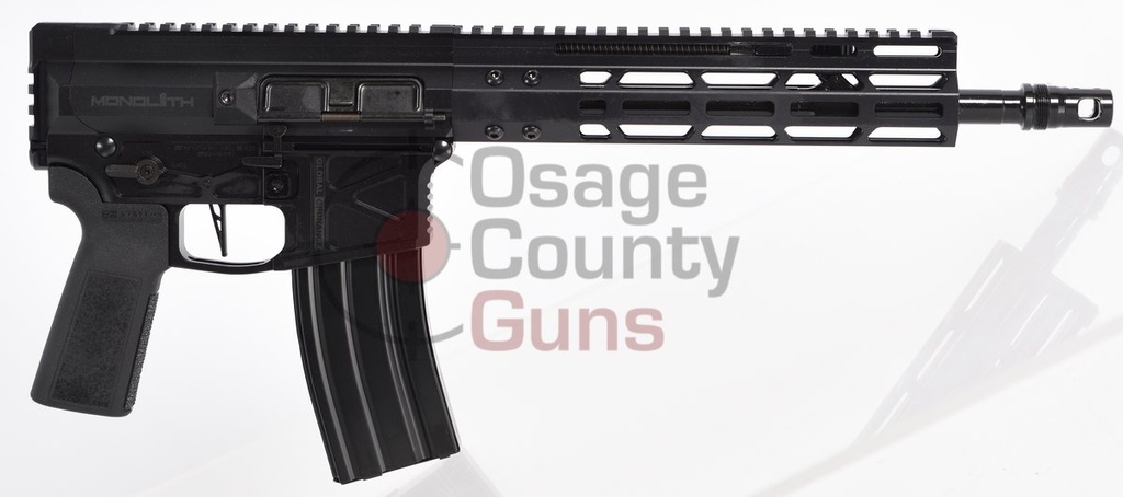 Global Ordnance Monolith Pistol, 5.56mm, 12.5", 30rd