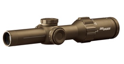 [SOT61239] Sig Sauer TANGO6T SCOPE, 1-6X24MM, 30MM, FFP, DWLR6 ILLUMINATED RETICLE, 0.2 MRAD, CAPPED TURRET, FDE, SDMR