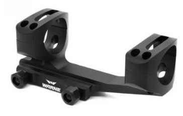 Warne Gen 2, Extended Skeletonized 34mm MSR Mount, Black
