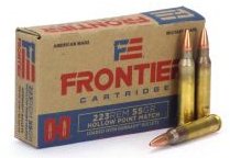 Hornady Frontier HP Match - .223 Remington - 55gr - 20rd