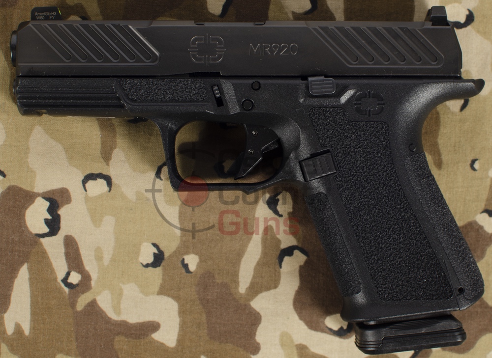 Shadow Systems MR920 Combat Slide Dovetail Unthreaded Black Barrel, 9mm, 4" BBL, 15rd