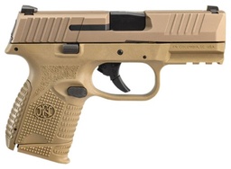 [66-100818] FN 509 Compact NMS FDE/FDE, 9mm, 3.7" BBL, 1:10" Twist, 12rd/15rd