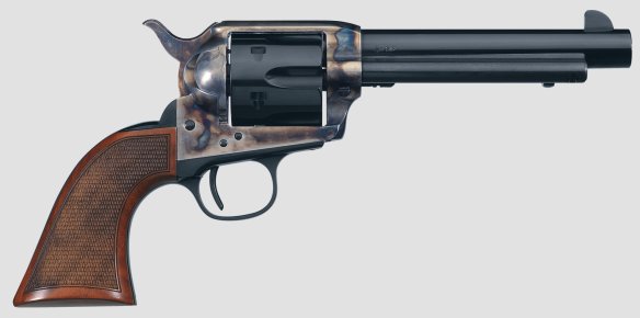 Uberti 1873 Cattleman El Patron Revolver, 9mm, 5.5" BBL, 1:18.75" Twist, 6rd