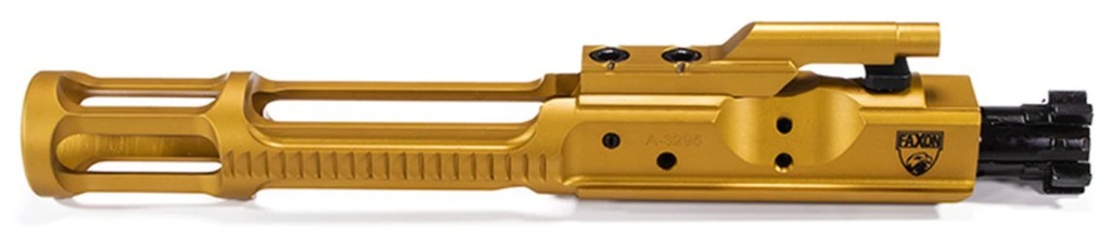 Faxon 5.56 Gunner Lightweight Bolt Carrier Complete, TiN PVD