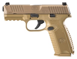 [66-100489] FN Herstal 509 NMS FDE, 9mm, 4" BBL, 1:10" Twist, 2x17rd