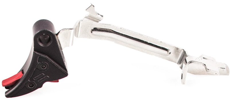 ZEV Technologies Pro Trigger Curved Face Bar Kit, Small, Blk/Red