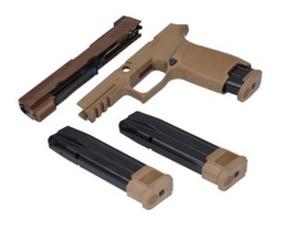 [8900267] Sig Sauer P320-M17 CAL-X Kit Coyote, 9mm, 4.7" BBL, 1x17 Rds, 2x21 Rds