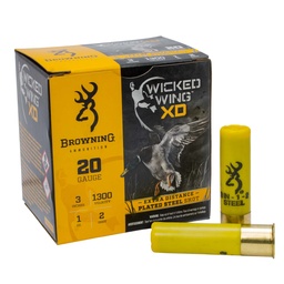 [B193412032] Browning Wicked Wing XD Extra Distance Waterfowl - 1oz - 3" - 20ga - 25rds