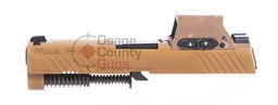 [WSLIDE-M18-9-RM17] Sig Sauer APP Only M18 Slide & Barrel Assy w/ROMEOM17, 9mm, 3.9" BBL, Coyote