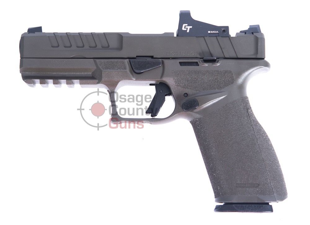 Springfield Armory Echelon ODG w/CT 5MOA Red Dot, 9mm, 4.5" BBL, 5x15 Rds