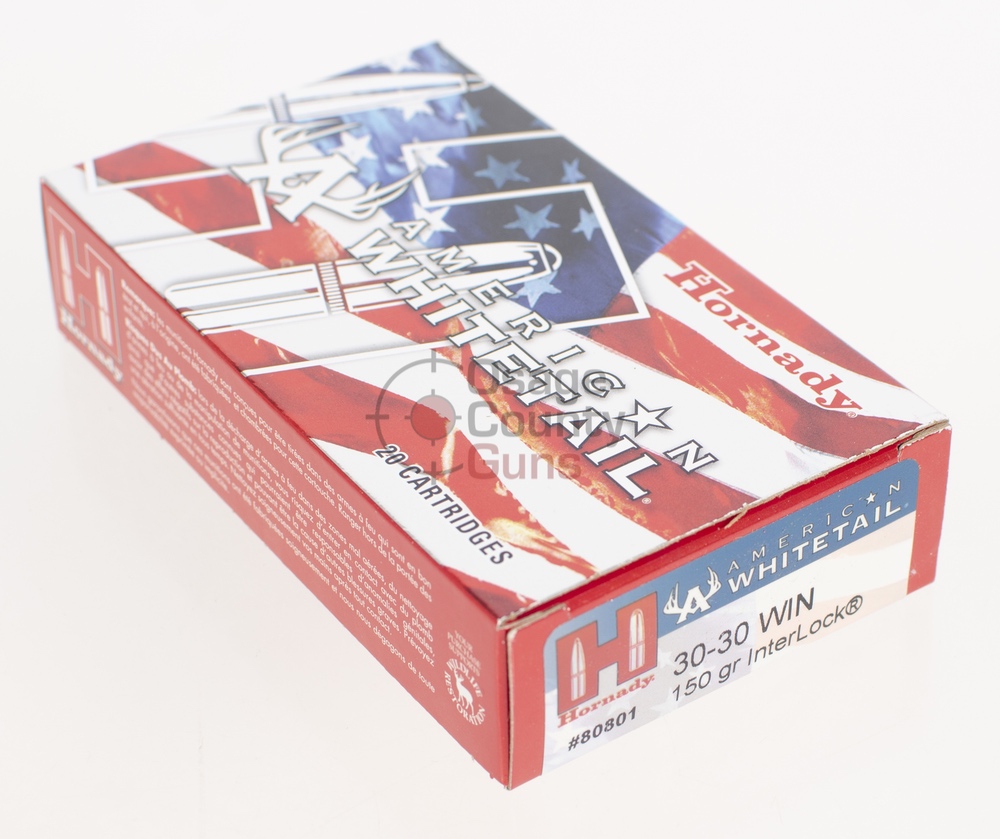 Hornady American Whitetail, .30-30 Win, 150 Gr, 20 Rds