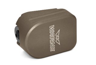 Warne Mag Extension Fits Sig Sauer P320, Dark Earth, Capacity +0, 9mm