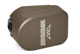 [3208] Warne Mag Extension Fits Sig Sauer P320, Dark Earth, Capacity +3/9mm
