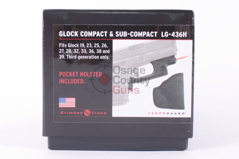 Crimson Trace Glock 19, 23, 25, 26, 27, 28, 32, 33, 36, 38,