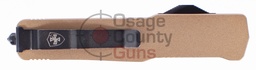 [MA-AB-32-1] Templar Knife OTF Anodized Bronze - Aluminum - Slim - Drop