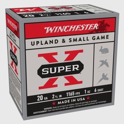 [XU20H6] Winchester Super-X, 20 Ga, 2-3/4", 1 oz, 25 Rds