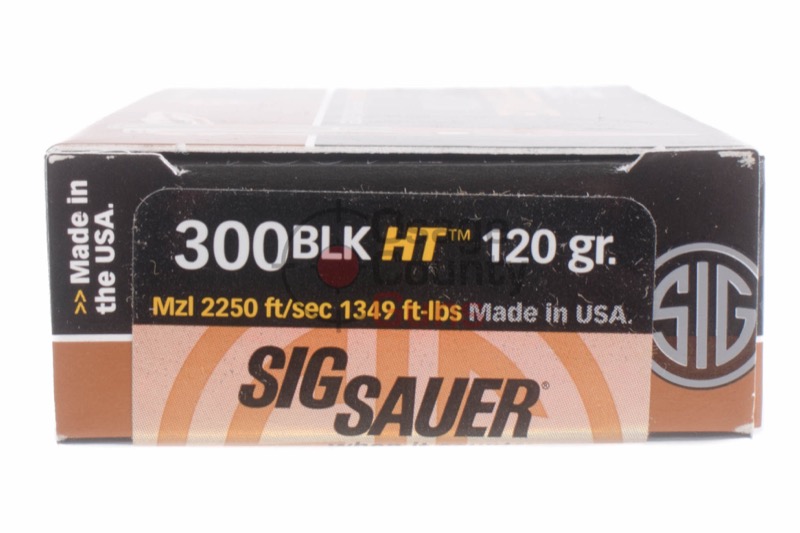 Sig Sauer .300 Blackout 120gr HT - 20rd