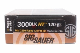 [E300H1-20] Sig Sauer .300 Blackout 120gr HT - 20rd