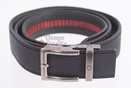 [PCS2227] NexBelt Crazy Horse Black Leather EDC Ratchet Belt, 1.5" — PCS2227