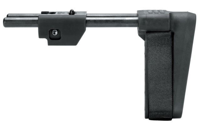 SB Tactical MPX PSB 3-Position Adjustable Brace - Black