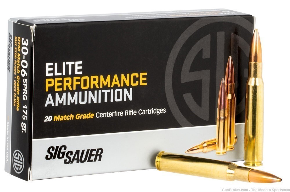 Sig Sauer Elite Performance OTM Match Grade - .30-06 Sprg - 175gr - 20rd