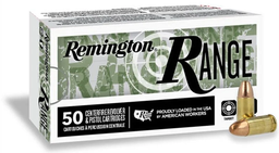 [R27780] Remington 9MM LUGER 124GR FMJ RANGE HANDGUN, 50rd / box