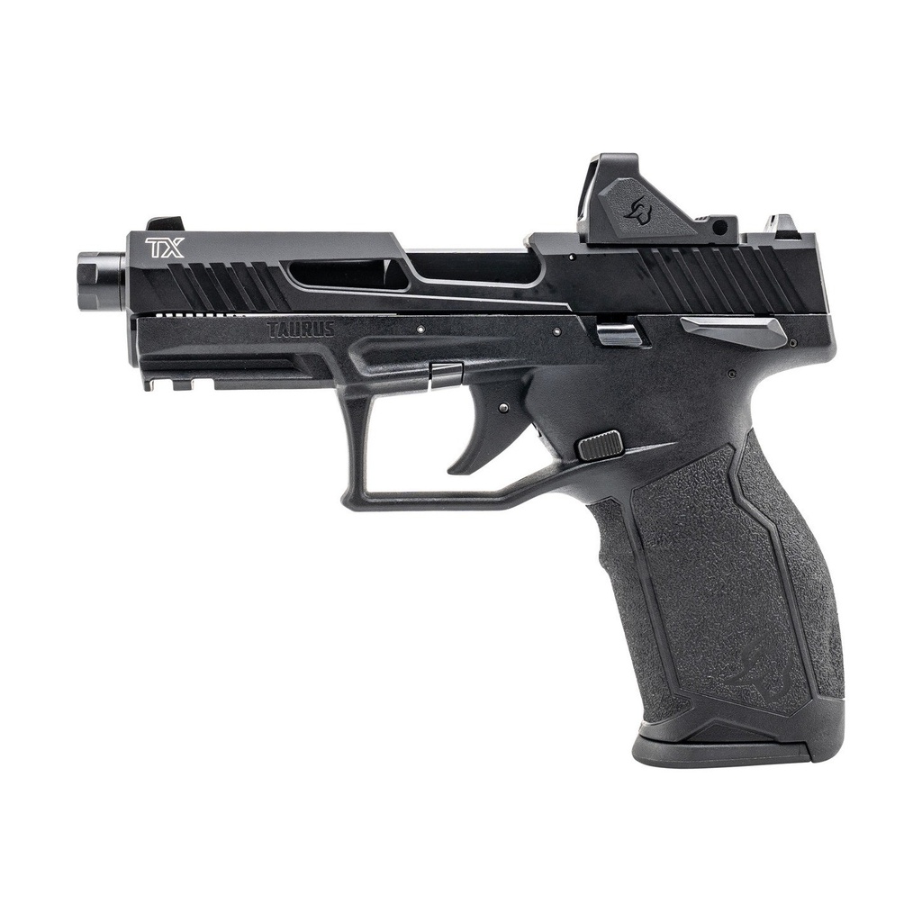Taurus TX22 T.O.R.O. .22 LR 4.6" Threaded, Viridian RFX-11 Green Dot, 22rd — 1-2TX22P141-RD