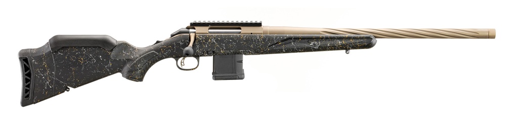 Ruger American Rifle Gen II Prairie .223 Rem 20" Smoked Bronze, 10rd AR-Style — 46974