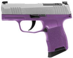 [365-9-TXR3-PR] Sig Sauer P365 Purple Rain, 9MM, 3.1IN, X-RAY 3, (2) 10RD MAG, OPTIC READY