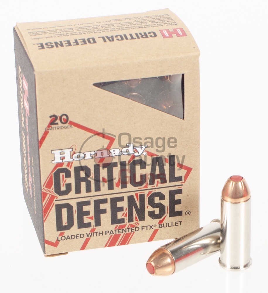 Hornady Ammo, 165gr FTX, 44spl, 20rd