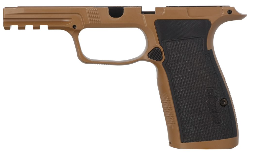 SIG SAUER P365-AXG Grip Module, Aluminum, Coyote Tan — 8902056