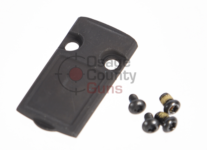 SIG SAUER P365X Sight Plate Cover with Screws, Black — 8902180