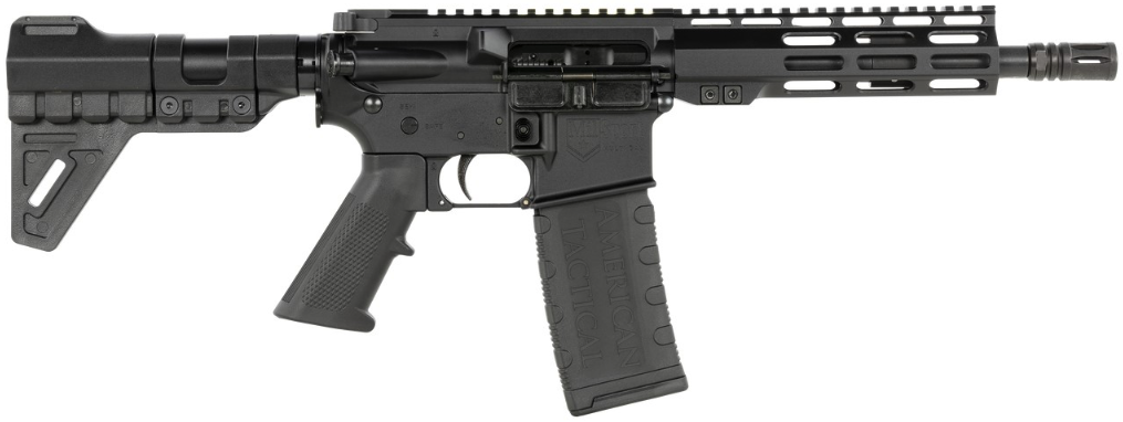 American Tactical Inc-ATI ATI Milsport HGA Handgun 5.56mm 30rd Magazine 7.5" Barrel Black