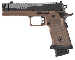 [W211F-9-GTO-CBT] SIG P211, 9MM, 4.4IN, COMBAT, SAO, X-RAY3, COY G-10 GRIP, (1) 23RD (2) 21RD STEEL MAG, MAGWELL, COMPENSATOR
