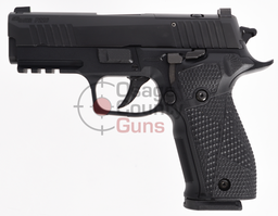 [W226XCA-9-PRO] SIG P226, 9MM, 3.8IN, X-SERIES, BLK, DA/SA, X-RAY 3, G10 GRIP, (3) 18RD STEEL MAG, OPTIC READY