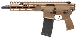 [WPMCX-300B-9B-LT-FDE] SIGMCX, 300 BLK, PISTOL, 9IN, FDE, SEMI, NO BRACE, (1) 30RD MAG