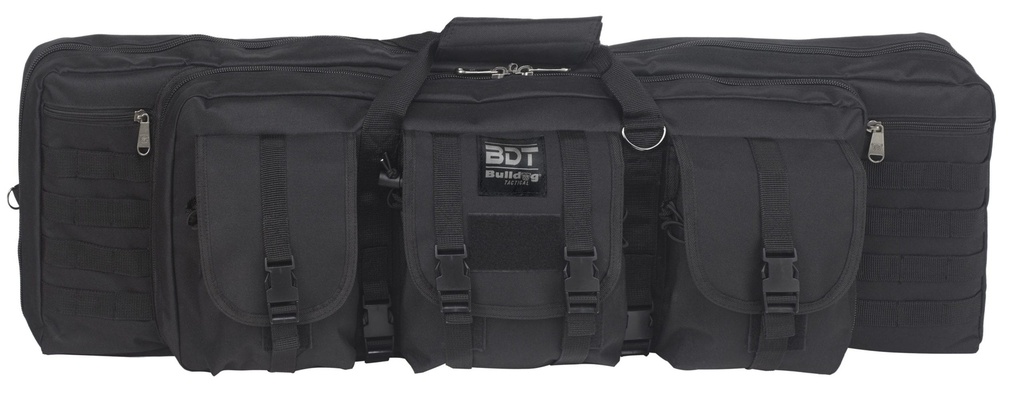 Bulldog Cases 37" Elite Double Tactical Rifle - Black