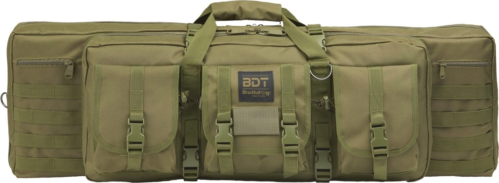 Bulldog Cases 37" Elite Double Tactical Rifle - Green
