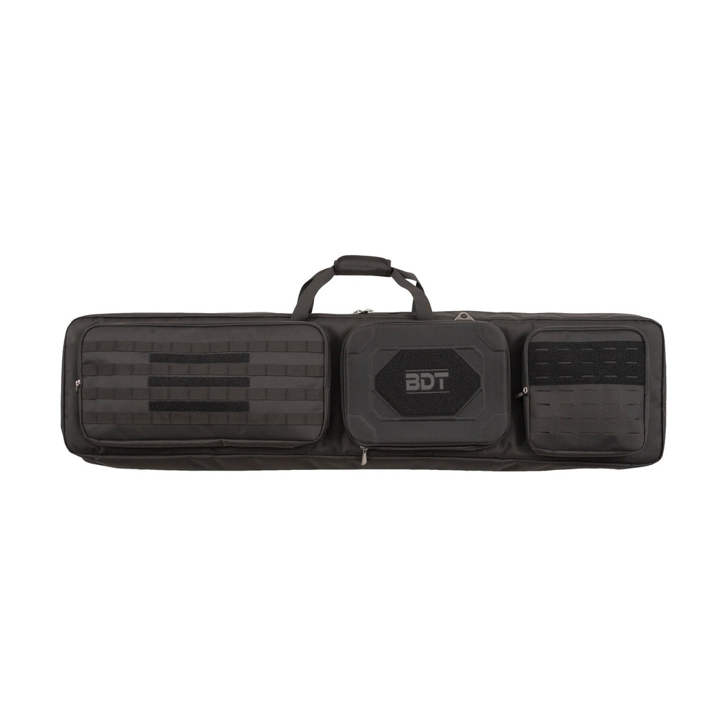 Bulldog BDT Double Suppressor Tactical Rifle Bag 48", Black — BDT74-48B