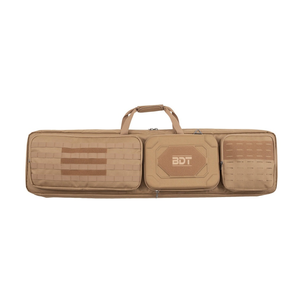 Bulldog BDT Double Suppressor Tactical Rifle Bag 48", Tan — BDT74-48T