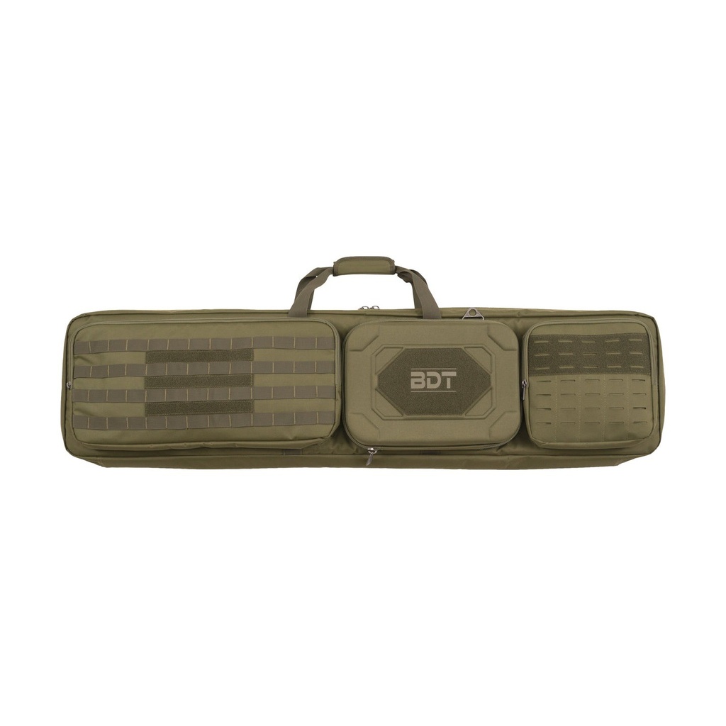 Bulldog BDT Double Suppressor Tactical Rifle Bag 48", Green — BDT74-48G