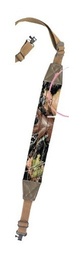 [BD815S] Bulldog Deluxe Padded 1" Rifle Sling w/ Swivels AP Camo — BD815S